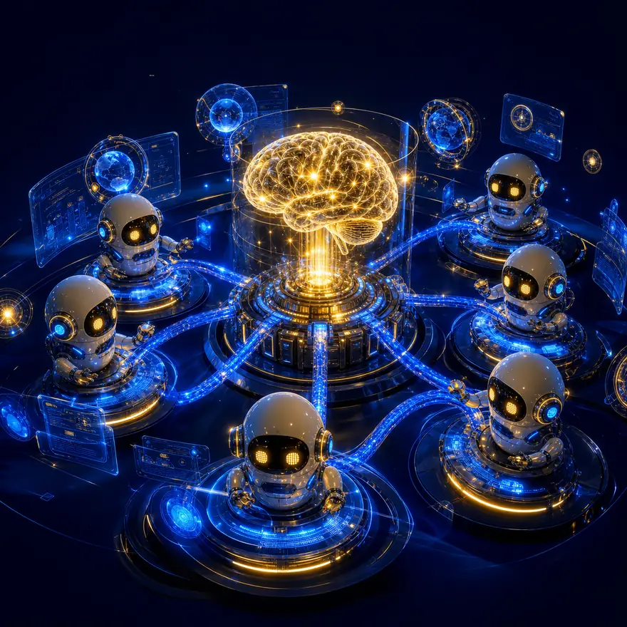 AI Agents & Automation — service by Wafa Smart Tech