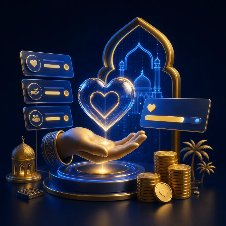 Donation & Zakat Platform — service by Wafa Smart Tech