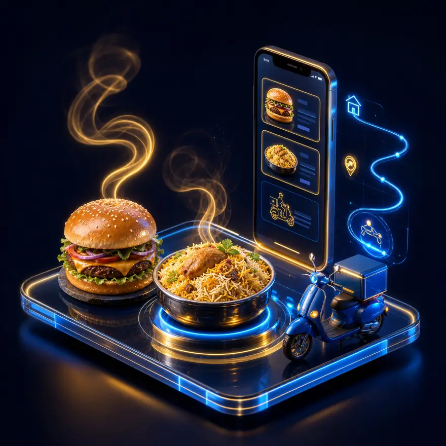 Restaurant & Food Delivery Site — service by Wafa Smart Tech
