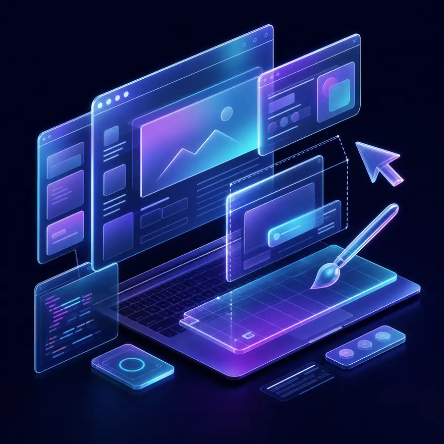 Business Website (3D · SEO) — service by Wafa Smart Tech